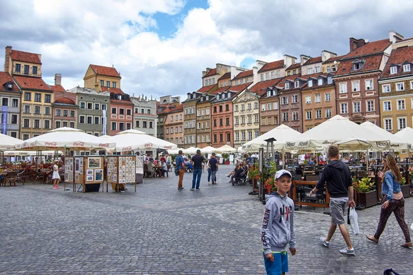 Varsavia città vecchia — Foto Stock