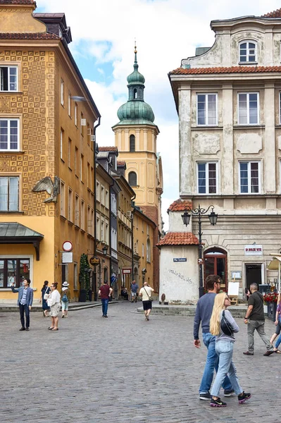 Old town Warsaw — Stock Photo, Image