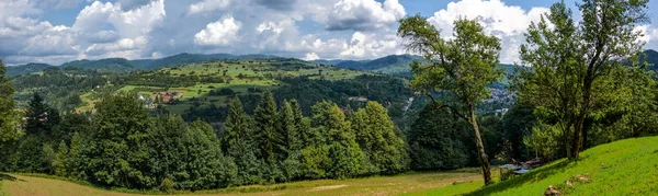 Kroscienko stad — Stockfoto