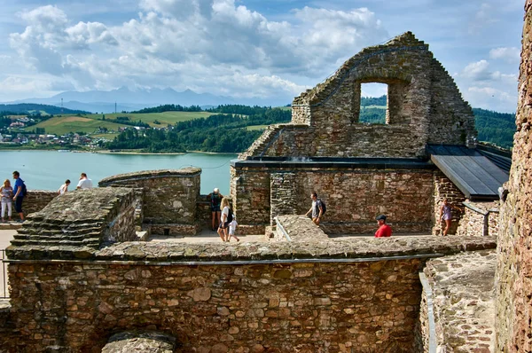 Czorsztyn castle — Stock Photo, Image