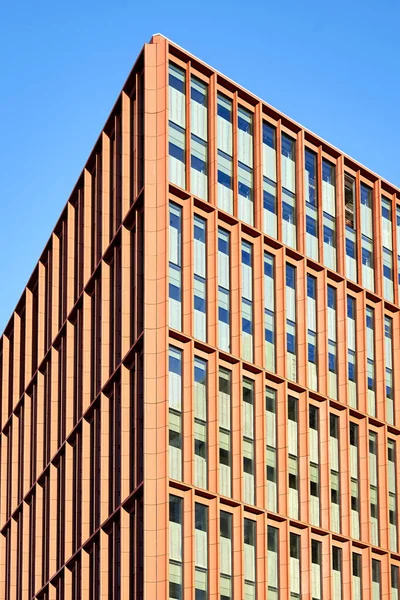 Eine Ecke Des Modernen Hohen Gebäudes — Stockfoto