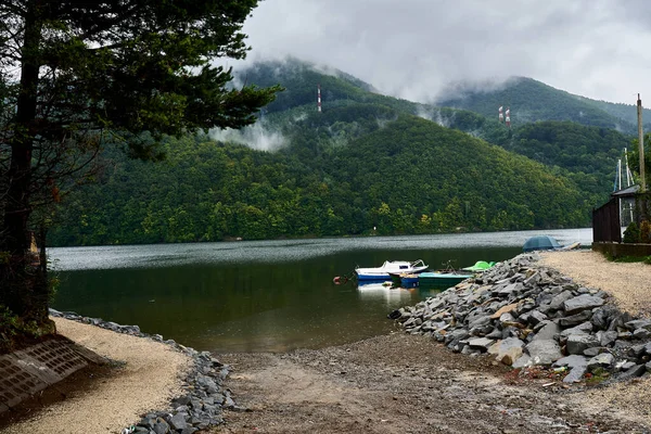 Zywieskie Lat Par Temps Pluvieux Vue Sur Montagne Zar Images De Stock Libres De Droits