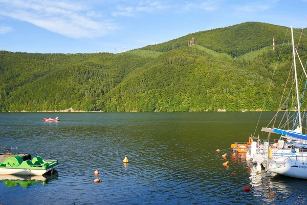 Lago Zywieckie Lago Montaña Sur Polonia —  Fotos de Stock