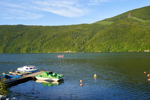 Lago Zywieckie Lago Montaña Sur Polonia —  Fotos de Stock