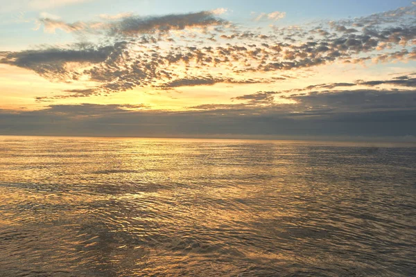 Sunrise Baltic Sea Poland Hel Beach — Stock Photo, Image