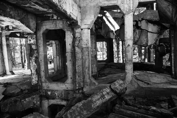 Westerplatte Poland July 2020 Ruins Bunker Westerplatte — Stock Photo, Image