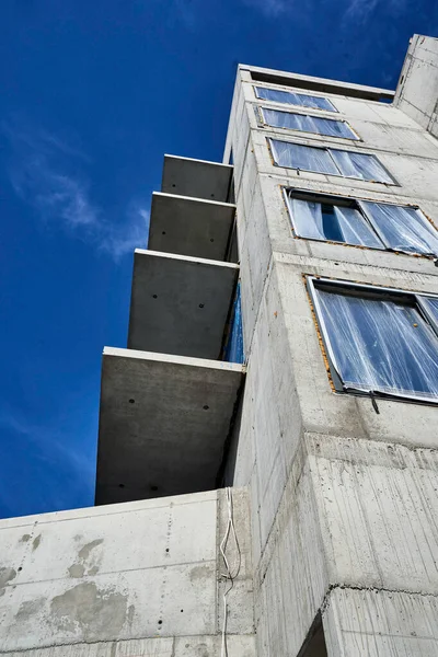 進行中の近代的な高層住宅 — ストック写真