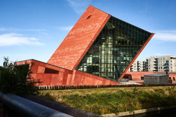 Gdansk 27 Haziran 2020 - Polonya 'nın Gdansk kentinde İkinci Dünya Savaşı Müzesi