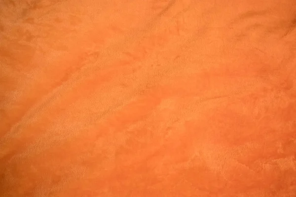 Jersey Világos Narancssárga Szövet Könnyű Redők Közelkép Használható Háttér Textúra — Stock Fotó