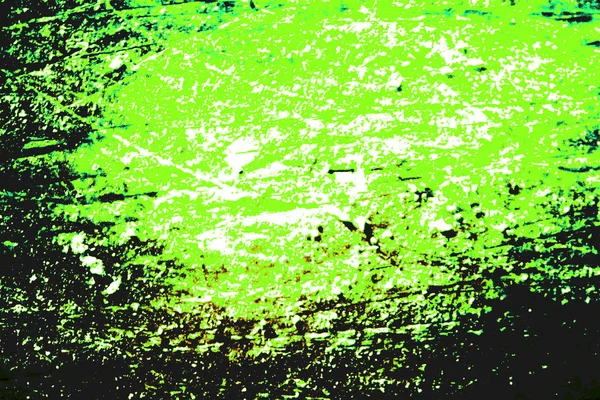 Модный Абстрактный Потертый Пиксельный Фон Зеленых Тонах Множеством Царапин — стоковое фото