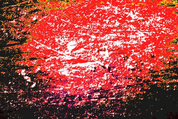 Модный Абстрактный Потрепанный Пиксельный Фон Красных Тонах Множеством Царапин — стоковое фото