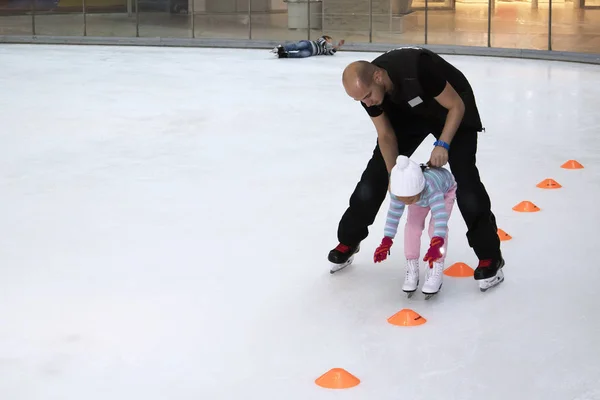 Saint Petersburg Rusya Ekim 2018 Artistik Patinaj Kapalı Pisti Üzerinde — Stok fotoğraf