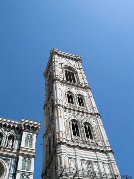 Campanile Giotto Florence Italy Fourteenth Century Masterpiece Architecture Bottom View — Stock Photo, Image