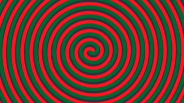 İplik hacimsel sarmal optik illüzyon etkisi ile 4k sorunsuz görüntüleri döngü.