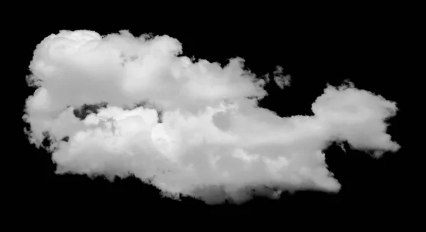 Isolated Cloud Black Design Elements — Stock Photo, Image