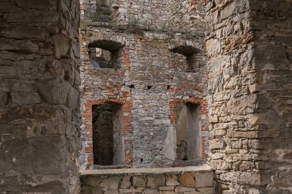 Août 2018 Village Ujazd Pologne Ruines Vieux Château Polonais Appelé — Photo