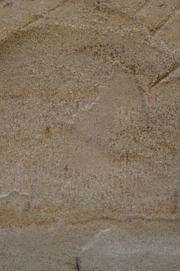 kumlu toprağa renk katmanların ayrıntılı