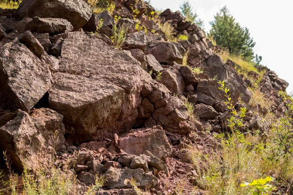 Kayalar Zachelmie Ocağı Içinde Detayını Holly Içinde Polonya Dağları Aşmak — Stok fotoğraf