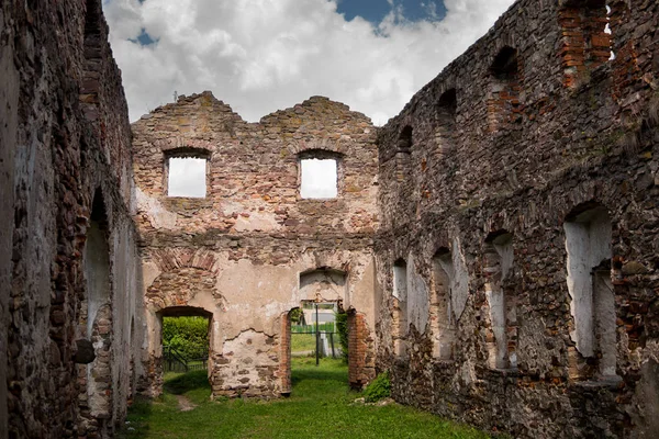 Ruines Vieille Aciérie Samsonow Ville Pologne — Photo