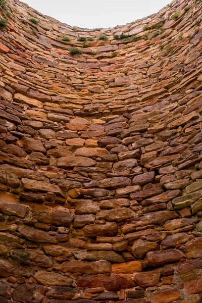 büyük bir baca eski çelik fabrikası taştan iç