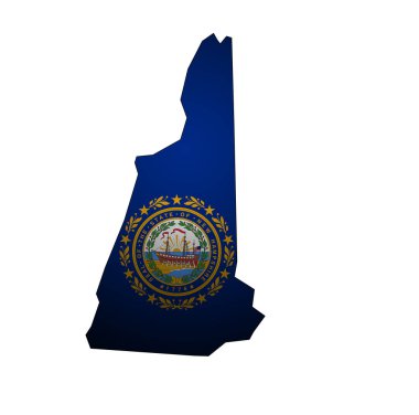 Bayraklı New Hampshire eyaleti