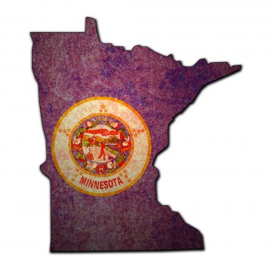 Bayrak ile Minnesota devlet