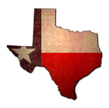 Bayraklı Teksas eyaleti