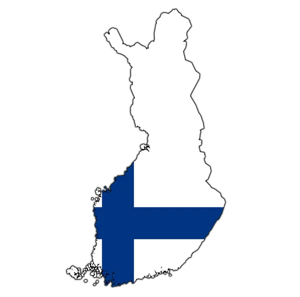 Regiões da Finlândia — Fotografia de Stock