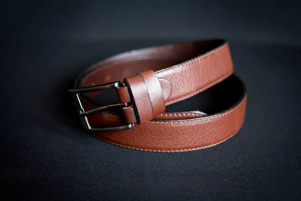 men\'s brown belt