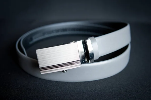 Men's gray belt — Stock Photo, Image