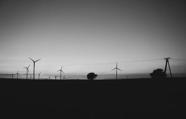 Landscape after sunset — Stock Photo, Image