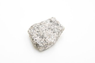 Gneiss ayrıntısı beyaz arkaplanda izole edildi