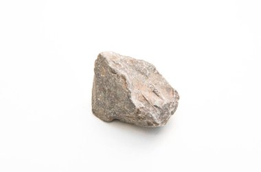 Dolomite detayları beyaz arkaplanda izole edildi