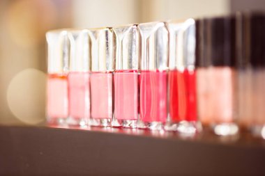 Renkli oje, şişe tırnak sanat renkleri