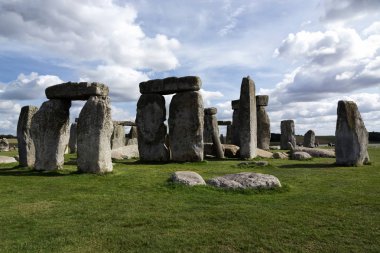 İngiltere'de, Unesco Dünya Mirası Site 15 Stonehenge manzara. Eylül 2018 (Amerika Birleşik Devletleri )