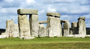 İngiltere'de, Unesco Dünya Mirası Site 15 Stonehenge manzara. Eylül 2018 (Amerika Birleşik Devletleri )