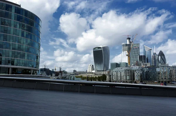 Edificio Moderno Ciudad Londres Septiembre 2018 Londres Reino Unido —  Fotos de Stock