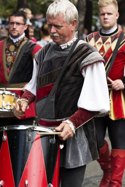 Banderium Tradicionalista Badacsony Setembro 2018 Hungria — Fotografia de Stock