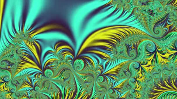 Animated Fractal Pattern — Stock Video