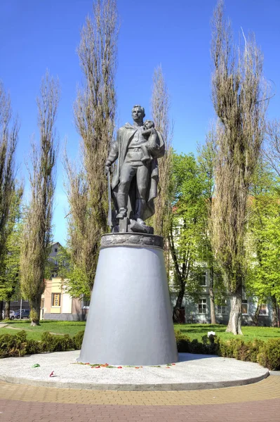 Sovetsk Russie Mai 2018 Monument Guerrier Libérateur Monument Soldat Soviétique — Photo