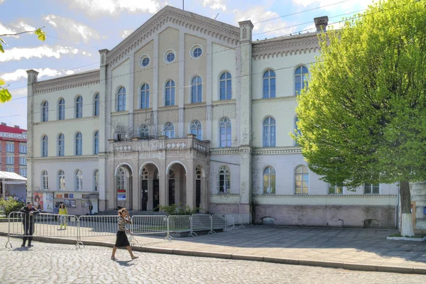 Sovetsk Ryssland Maj 2018 Kulturella Och Nöjescentrum Kulturpalatset Massa Och — Stockfoto