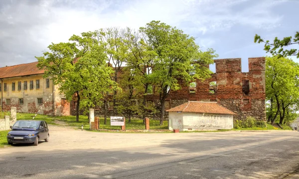 Chernyakhovsk Russia Maggio 2018 Rovine Del Castello Insterburg Struttura Difensiva — Foto Stock