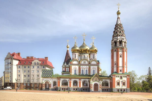 Kaliningrader Gebiet Moderne Schöne Gedächtniskirche Ehren Aller Heiligen Zum Gedenken — Stockfoto