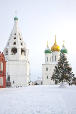 Kremlin, Kolomna şehir toprakları üzerinde tarihi tapınak karmaşık. Varsayım Katedrali ve varsayım çadır çan kulesi
