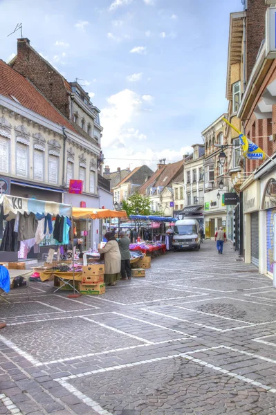 Lille Francie Může 2011 Městských Ulic Historickém Centru Města — Stock fotografie