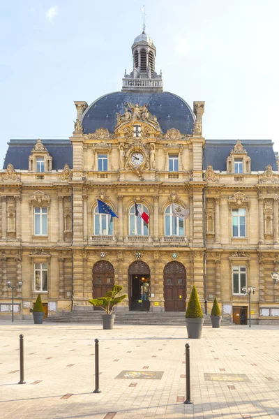 法国里尔 2011年5月2日 城市景观 城市的历史部分的市政厅 — 图库照片