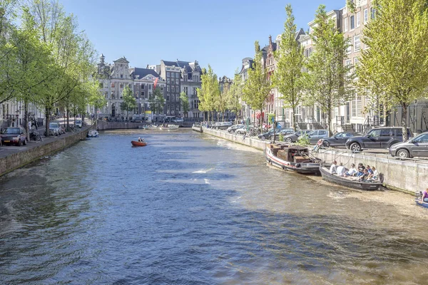 Amsterdam Nederland Kan 2011 Stad Kanalen Dijken Hoofdstad Van Het — Stockfoto