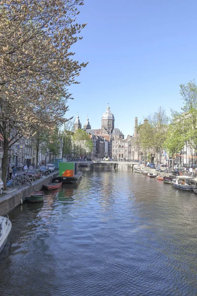 Amsterdam Nederland Kan 2011 Stad Kanalen Dijken Hoofdstad Van Het — Stockfoto