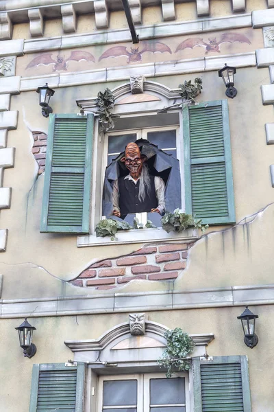 Amsterdam Netherlands May 2011 Amusement Park Zombie Horror Castle — Stock Photo, Image