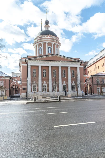 Moskva. Kostel sv John Divine Novaya náměstí — Stock fotografie